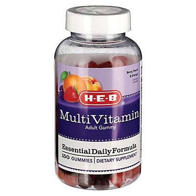 slide 1 of 1, H-E-B Adult Gummy Multivitamin, 150 ct