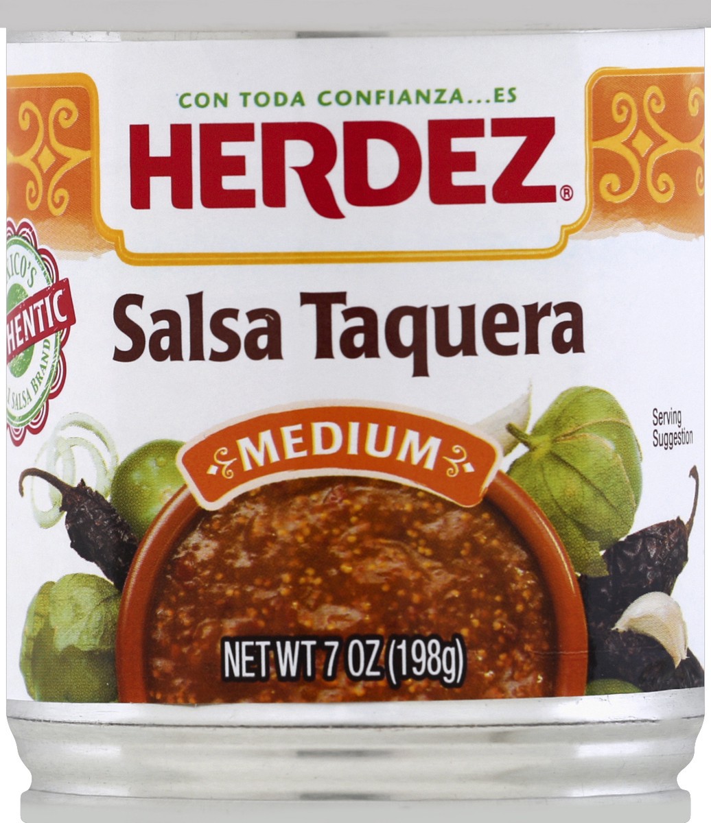 slide 1 of 1, Herdez Salsa Taquera 7 oz, 7 oz