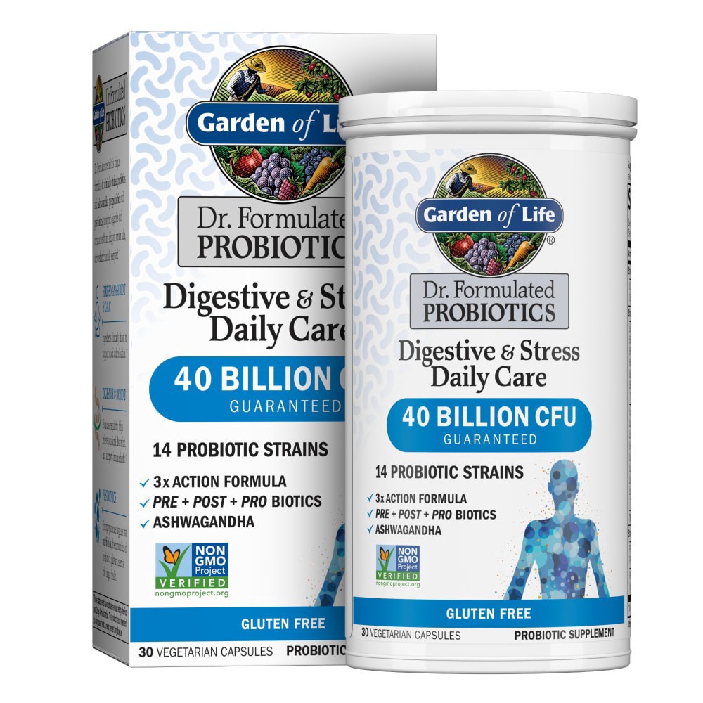 slide 3 of 8, Garden of Life Probiotic Supplement, 30 ct