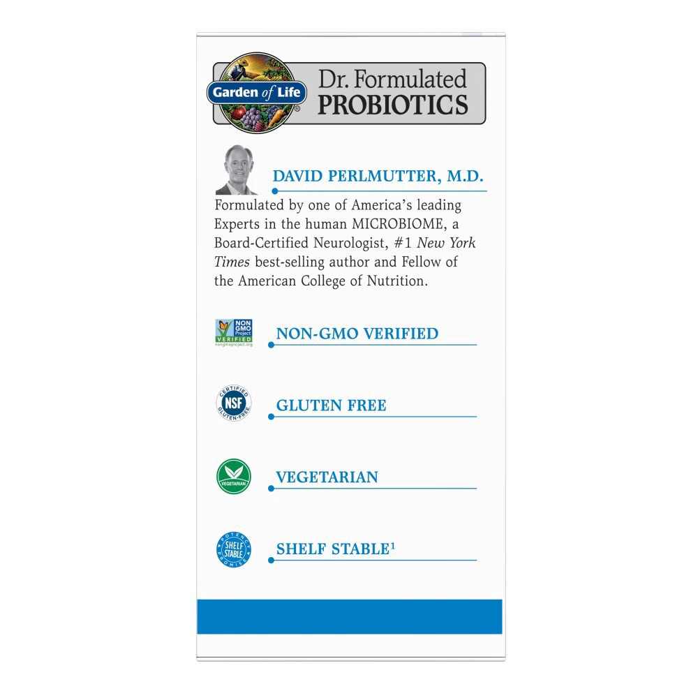 slide 8 of 8, Garden of Life Probiotic Supplement, 30 ct