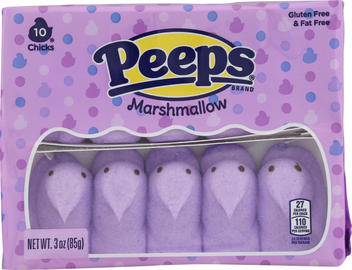 slide 7 of 14, Peeps Marshmallow 10 ea, 3 oz