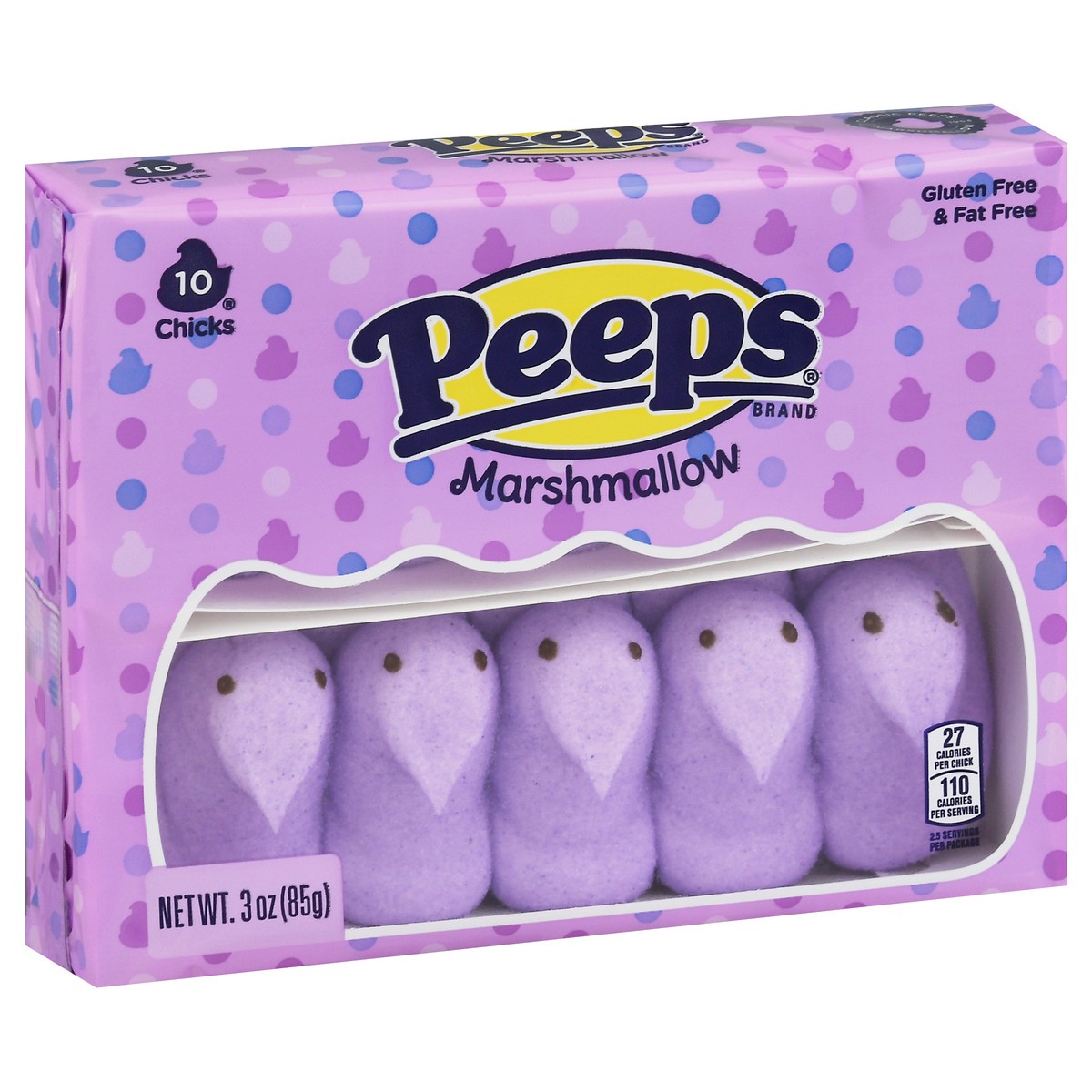 slide 3 of 14, Peeps Marshmallow 10 ea, 3 oz