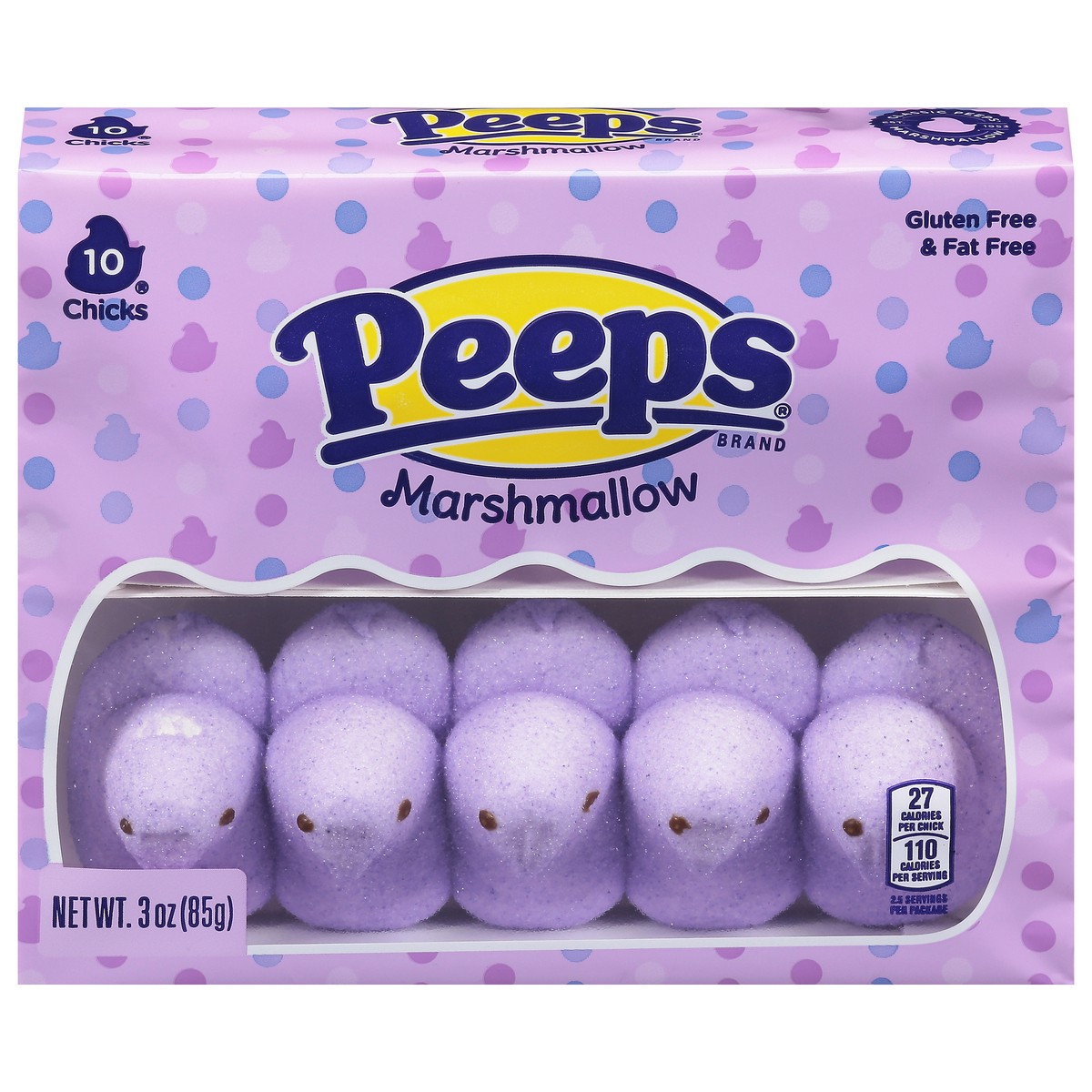 slide 1 of 14, Peeps Marshmallow 10 ea, 3 oz