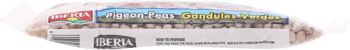 slide 10 of 13, Iberia Pigeon Peas - 12 oz, 12 oz