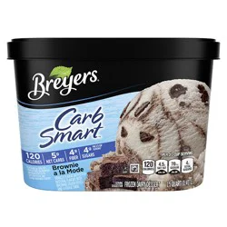 Breyers CarbSmart™ Frozen Dairy Dessert Brownie A La Mode, 48 oz