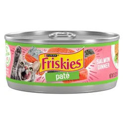 Purina Friskies Wet Cat Food Pate, Salmon Dinner
