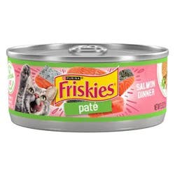 Purina Friskies Wet Cat Food Pate, Salmon Dinner
