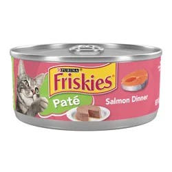 Friskies Purina Friskies Wet Cat Food Pate, Salmon Dinner