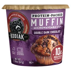 Kodiak Cakes Muffin Power Cup, Double Dark Chocolate, 2.36 oz