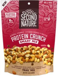 Second Nature Protein Crunch Trail Mix 10 oz