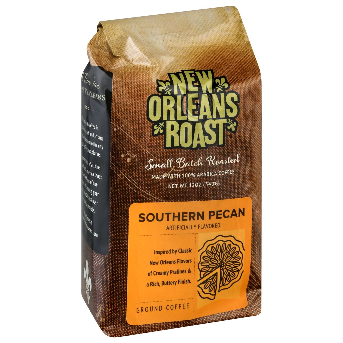 slide 5 of 11, New Orleans Roast Ground Southern Pecan Coffee - 12 oz, 12 oz