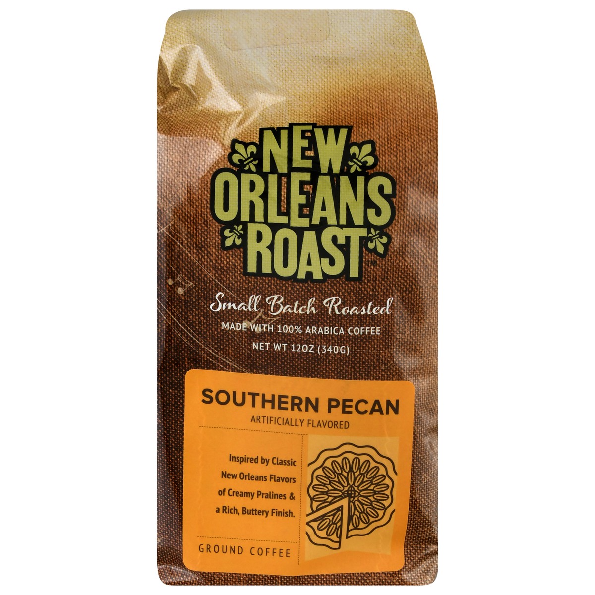 slide 8 of 11, New Orleans Roast Ground Southern Pecan Coffee - 12 oz, 12 oz