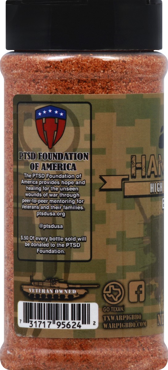 slide 6 of 6, WarPig BBQ BBQ Rub 11.5 oz, 11.5 oz