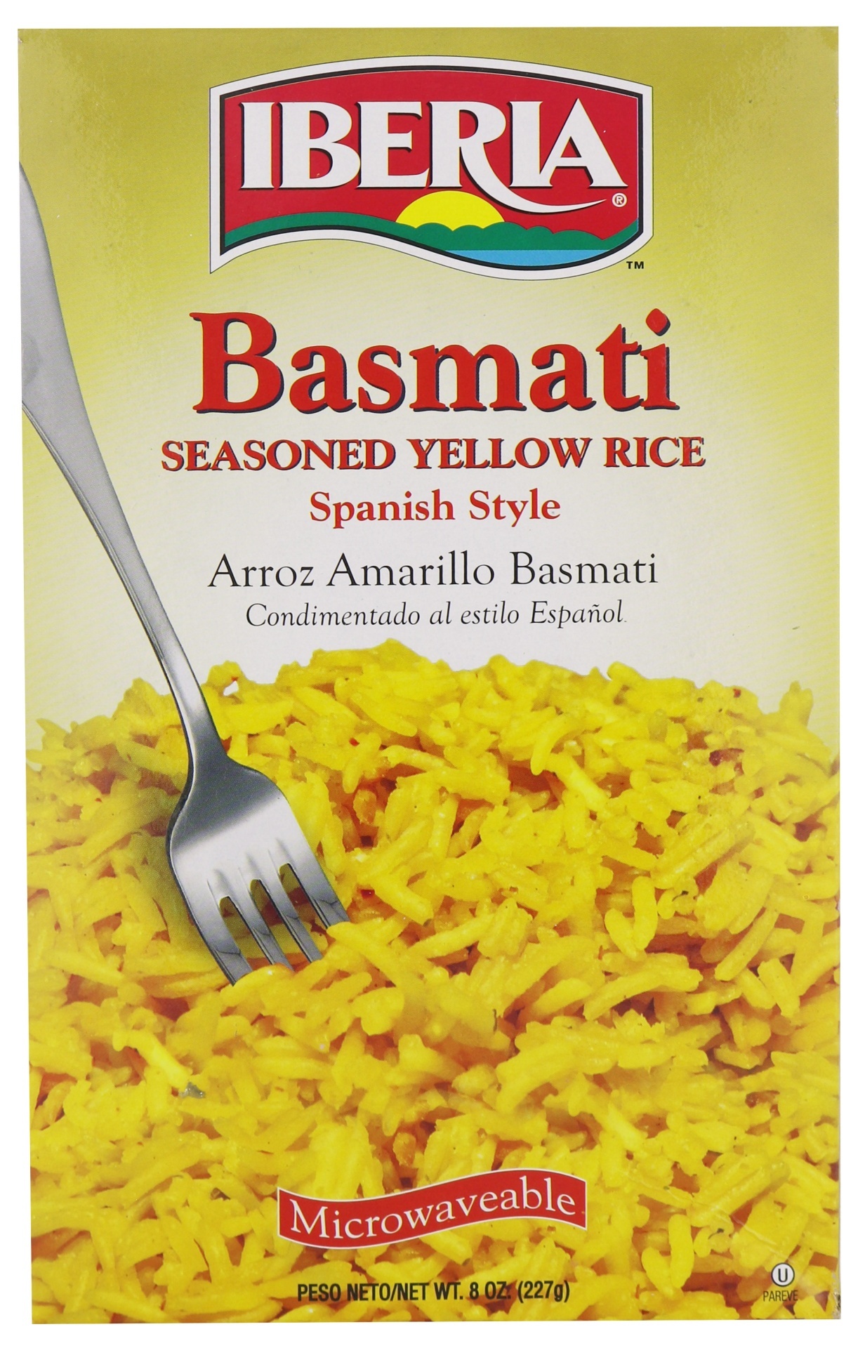 slide 1 of 1, Iberia Basmati Seasoned Yellow Rice, 8 oz
