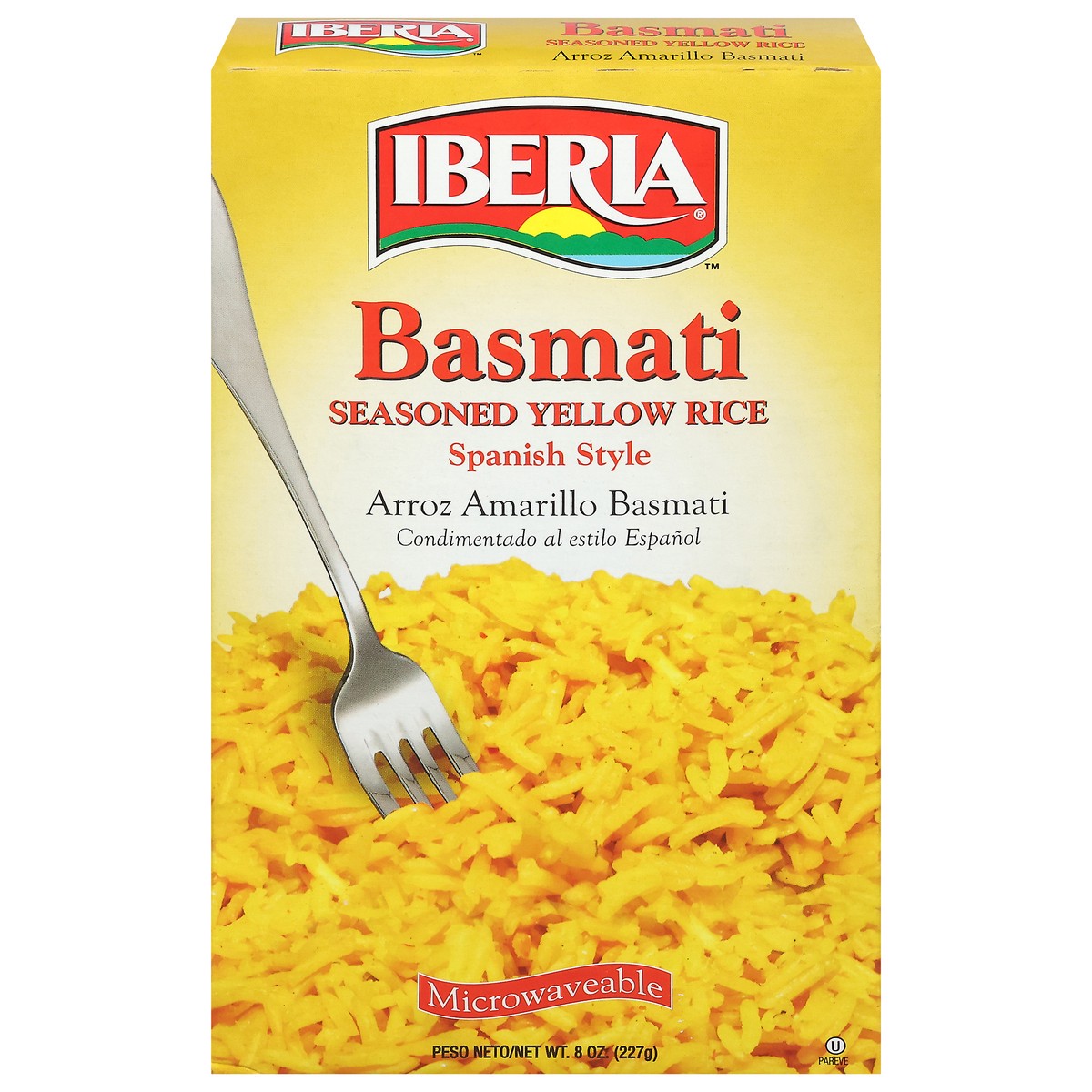 slide 1 of 12, Iberia Basmati Seasoned Yellow Rice, 8 oz