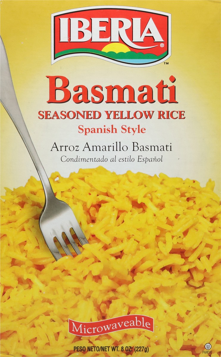 slide 5 of 12, Iberia Basmati Seasoned Yellow Rice, 8 oz