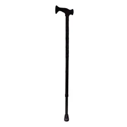 Nova Cane Offset with Strap - Black