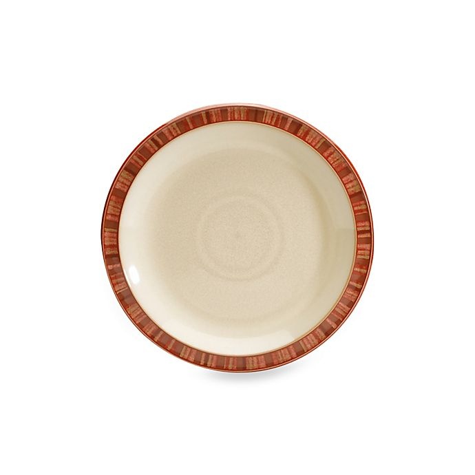 slide 1 of 1, Denby Fire Salad Plate - Stripe, 10 in