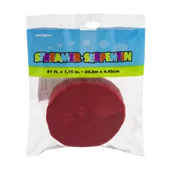 Unique Industries Inc. Streamers - Red