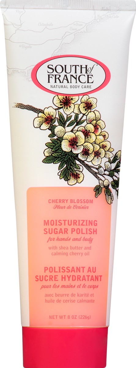 slide 8 of 12, South of France Moisturizing Cherry Blossom Sugar Polish 8 oz, 8 oz