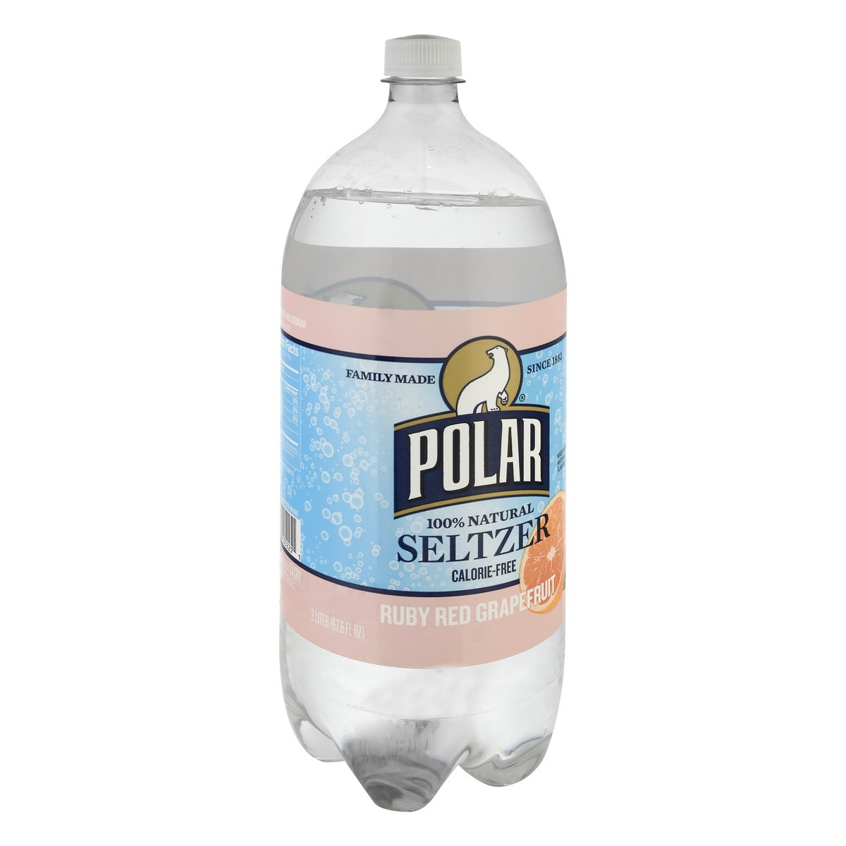 slide 7 of 9, Polar 100% Natural Ruby Red Grapefruit Seltzer - 2 liter, 2 liter