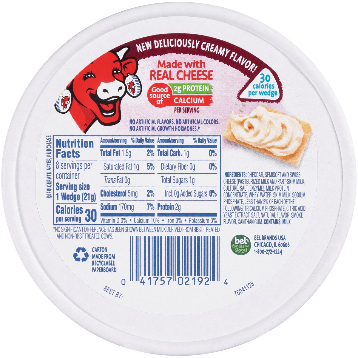 slide 5 of 5, LAUGHING COW Cheese, 6 oz