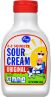 slide 1 of 1, Kroger E-Z Squeeze Original Sour Cream, 12 oz