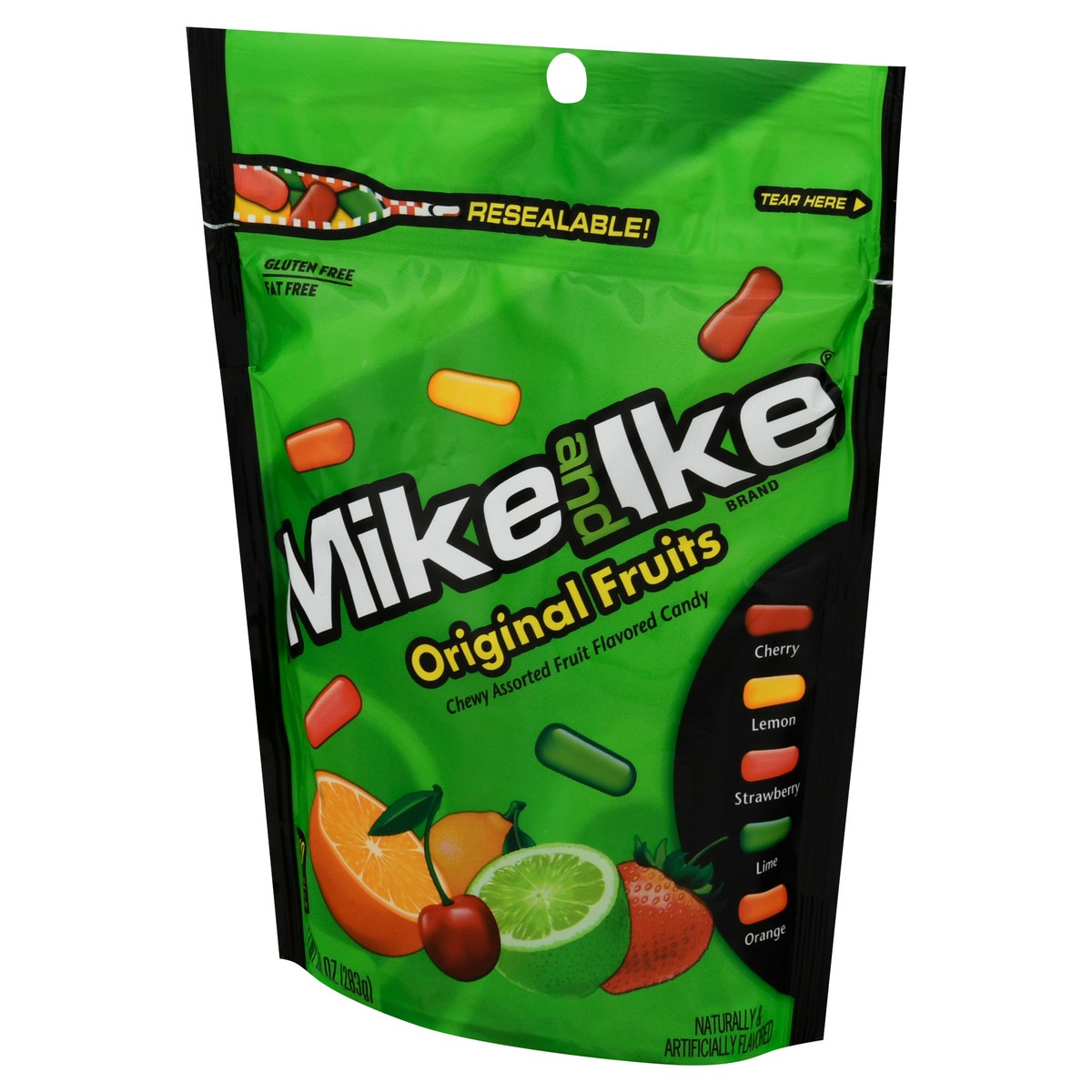 slide 10 of 12, MIKE AND IKE Assorted Original Fruits Candy 10 oz, 10 oz