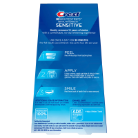 slide 10 of 19, Crest 3D Whitestrips Sensitive Dental Whitening Kit 36 ea, 14 ct