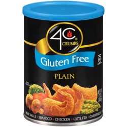 4C Foods Crumbs, Gluten Free, Plain