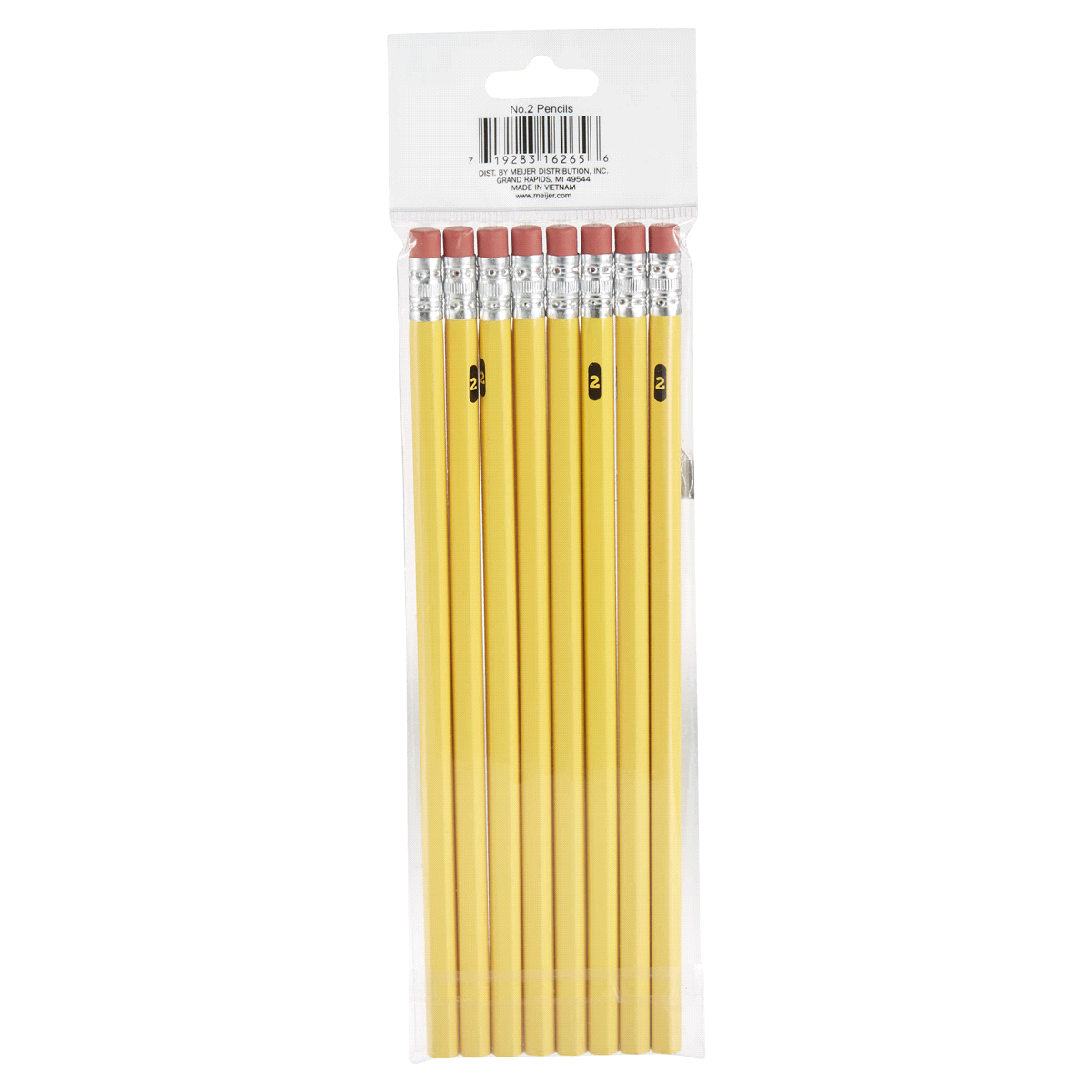 slide 21 of 29, Meijer No.2 Yellow Pencils, 8 ct