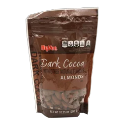 Hy-Vee Dark Cocoa Almonds - 10.25 oz