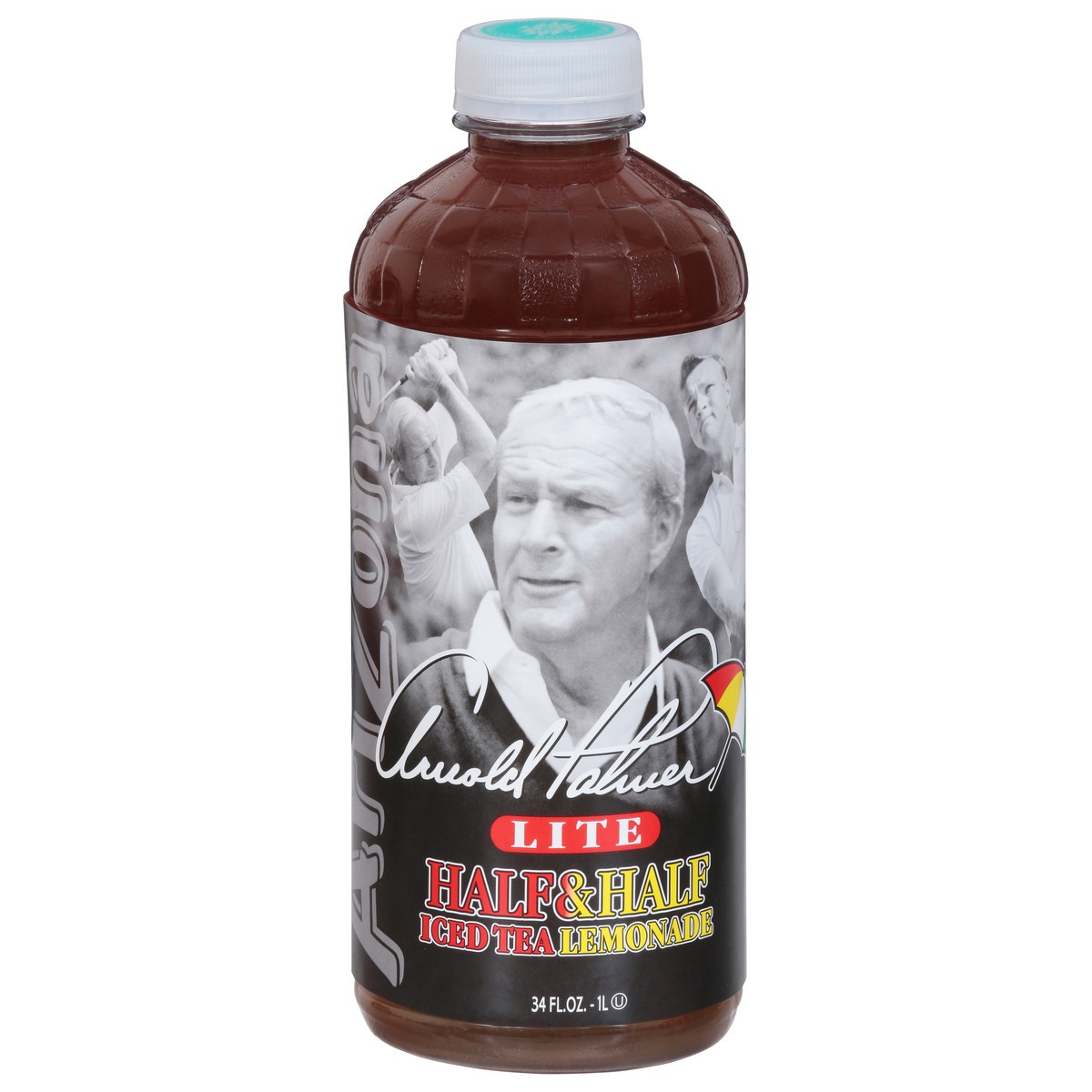 slide 7 of 14, AriZona Lite Half & Half Iced Tea Lemonade 34 fl oz, 34 fl oz