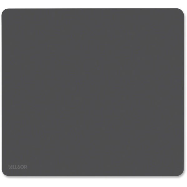 slide 1 of 2, Allsop Accutrack Slimline Mouse Pad, ExLarge, Graphite, 12 1/3" x 11 1/2", 0.16 in x 12 1/2 in x 11 1/2 in