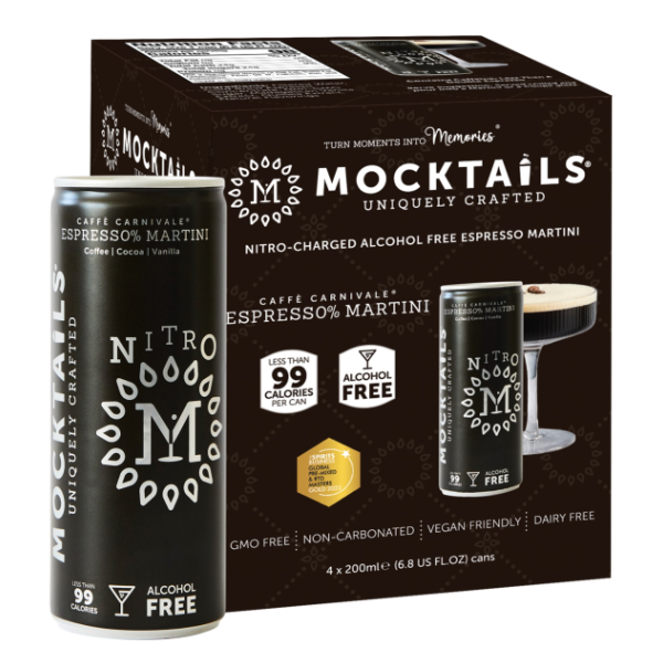 slide 1 of 1, Mocktail Alcohol Free Coc Mocktail Na Esprso Mrtni 27.200 Fo, 27.2 fl oz