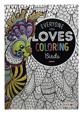 slide 1 of 1, Bendon Bendon Everyone Loves Colouring Birds, 1 ct