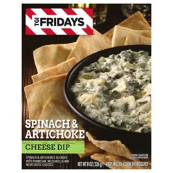 T.G.I. Friday's TGI Fridays Spinach & Artichoke Cheese Dip Frozen Snack, 8 oz Box