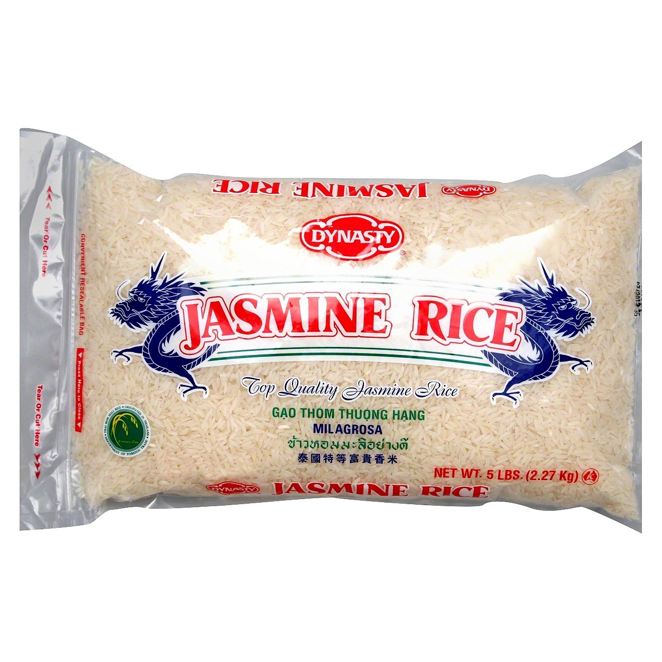 slide 1 of 11, Hawaiian Isles Kona Coffee Co. Dynasty Jasmine Rice - 5lbs, 5 lb