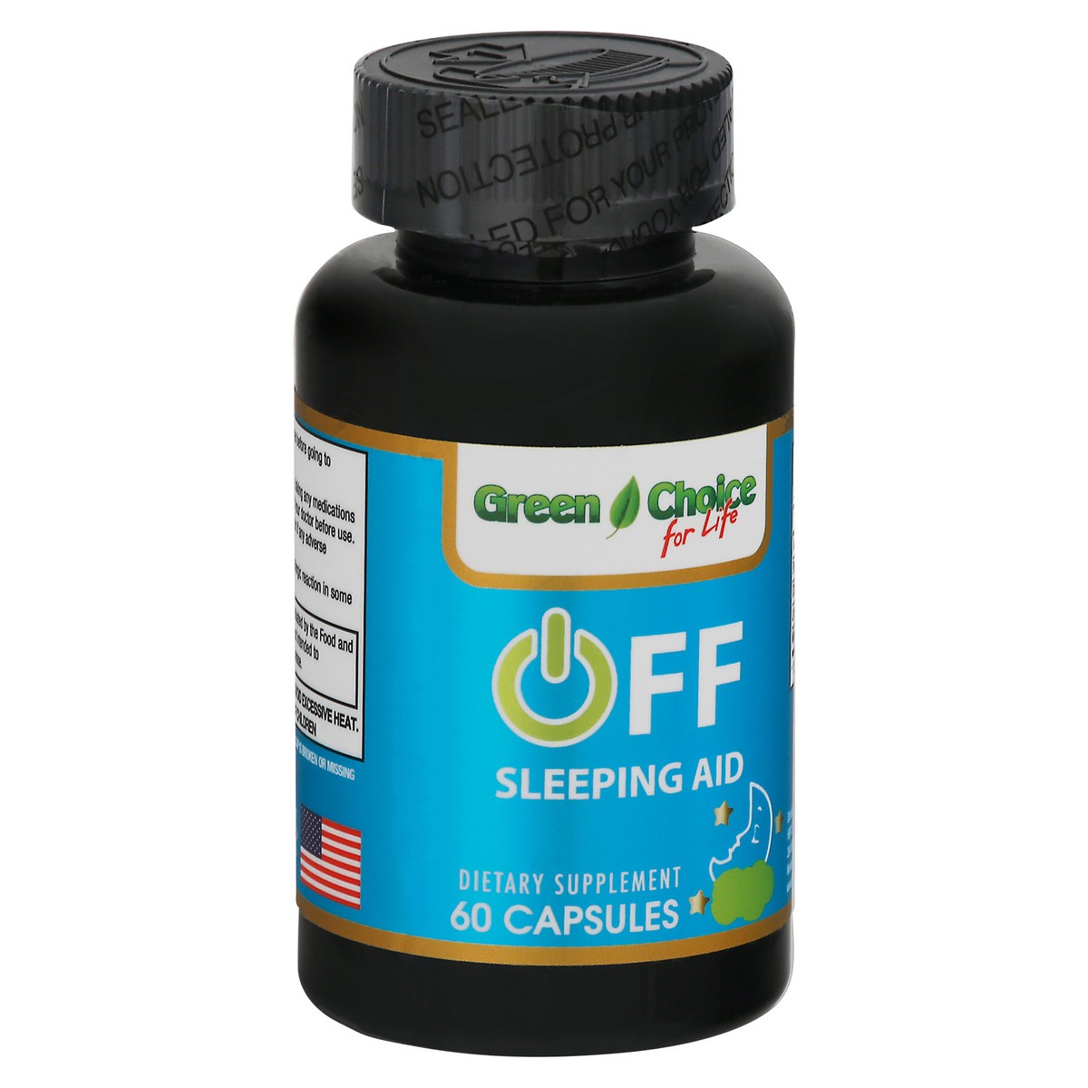 slide 9 of 9, Green Choice For Life Off Sleeping Aid 60 Capsules Bottle, 60 ct