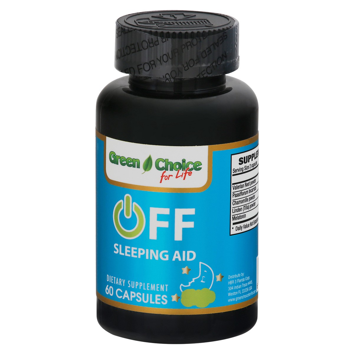 slide 7 of 9, Green Choice For Life Off Sleeping Aid 60 Capsules Bottle, 60 ct