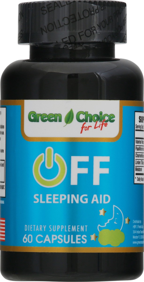 slide 8 of 9, Green Choice For Life Off Sleeping Aid 60 Capsules Bottle, 60 ct