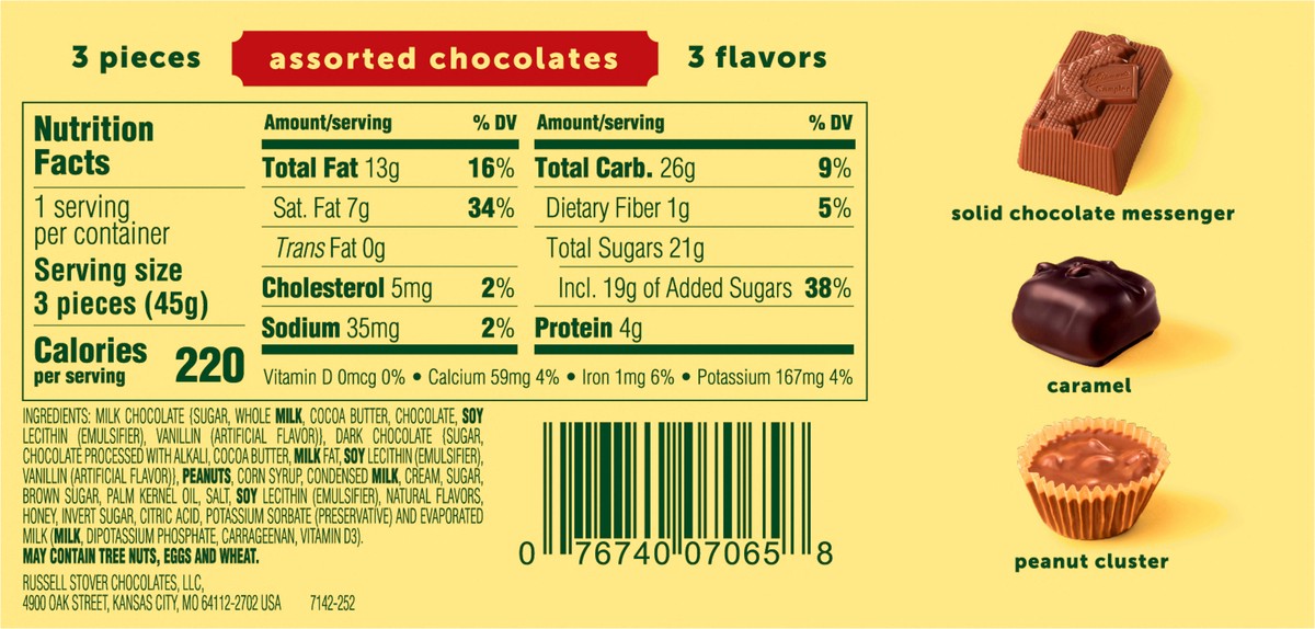 slide 4 of 8, Whitman's Sampler Assorted Chocolate Gift Box, 1.6 oz. (˜ 3 pieces), 1.6 oz