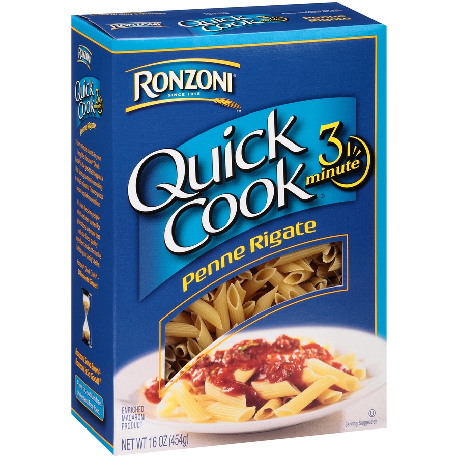 slide 2 of 8, Ronzoni Penne Quick Cook, 16 oz