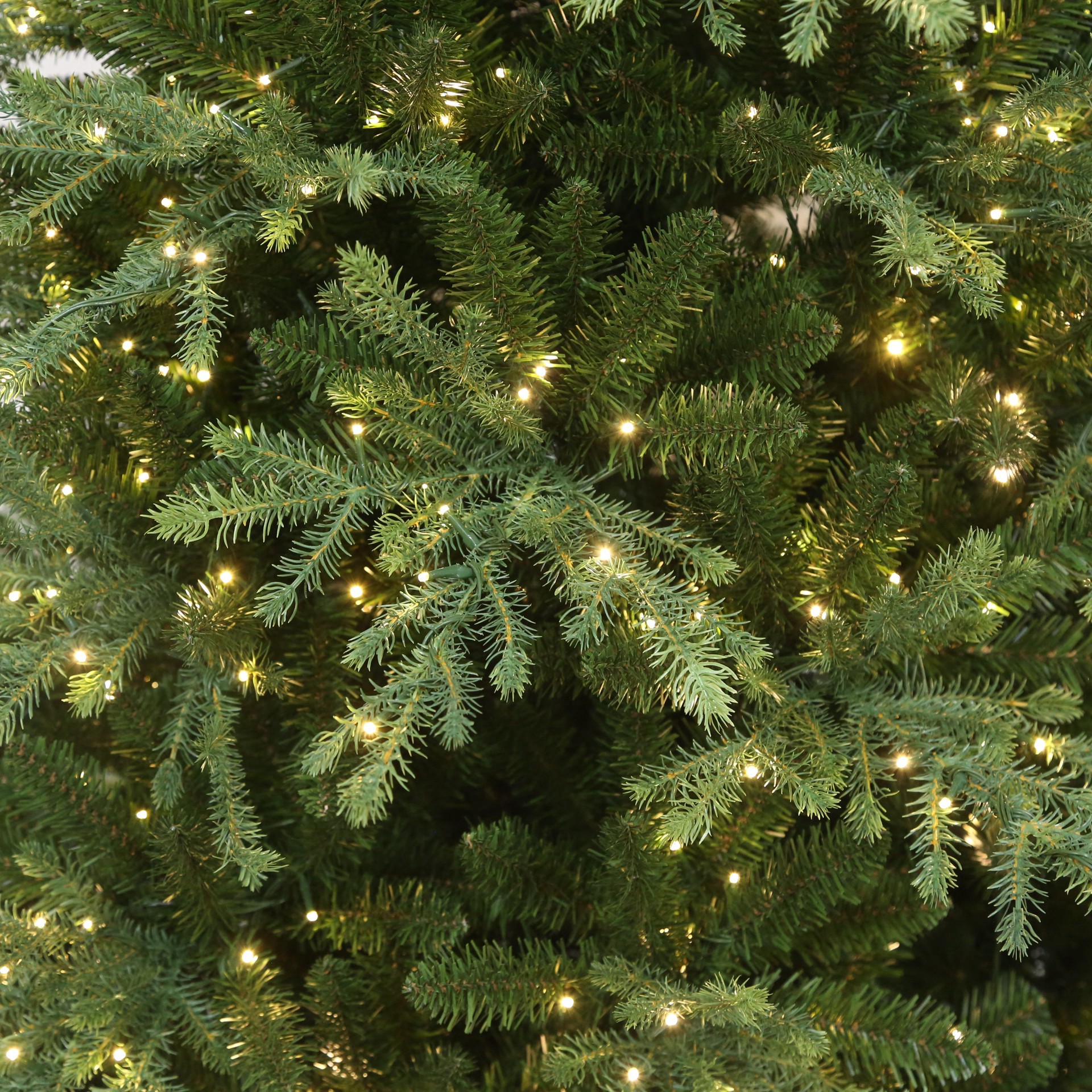 slide 7 of 7, 7.5ft. Pre-Lit Charlotte Spruce Realistic Artificial Christmas Tree, Color Changing Mini Led Lights By Ashland, 7.5 ft