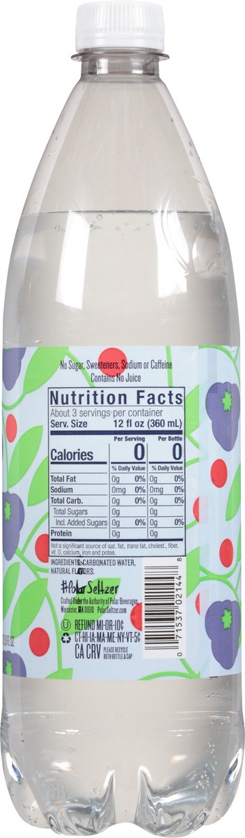 slide 5 of 9, POLAR BEVERAGES Cranbery Bramble, 33.8 fl oz