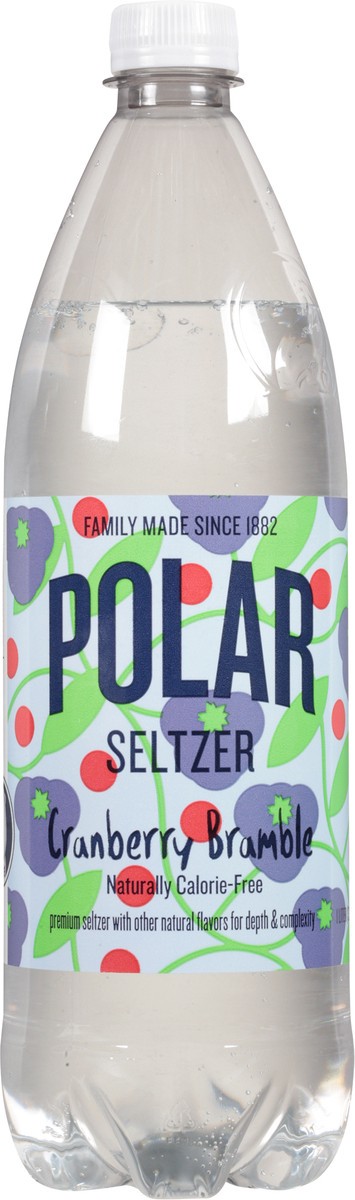 slide 6 of 9, POLAR BEVERAGES Cranbery Bramble, 33.8 fl oz