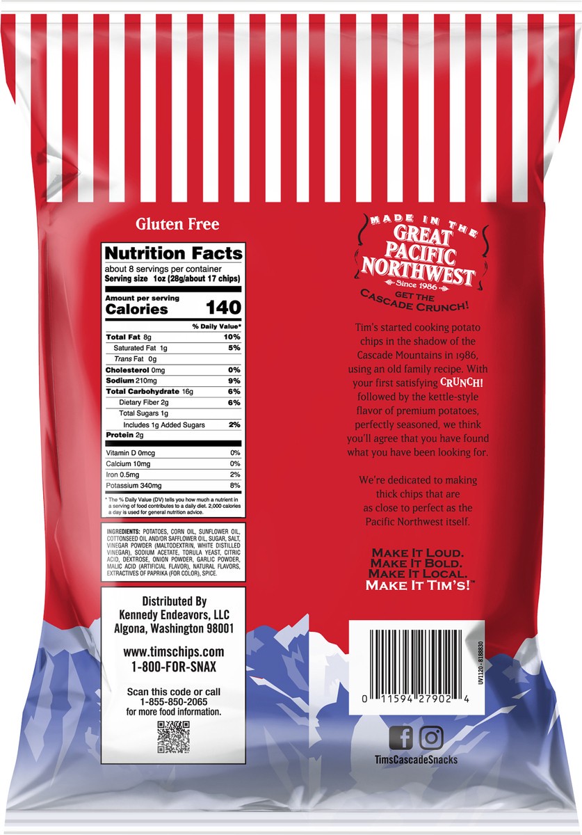 slide 6 of 11, Tim's Tim's Cascade Sasquatch Surprise Chip - 7.5 oz, 7.5 oz