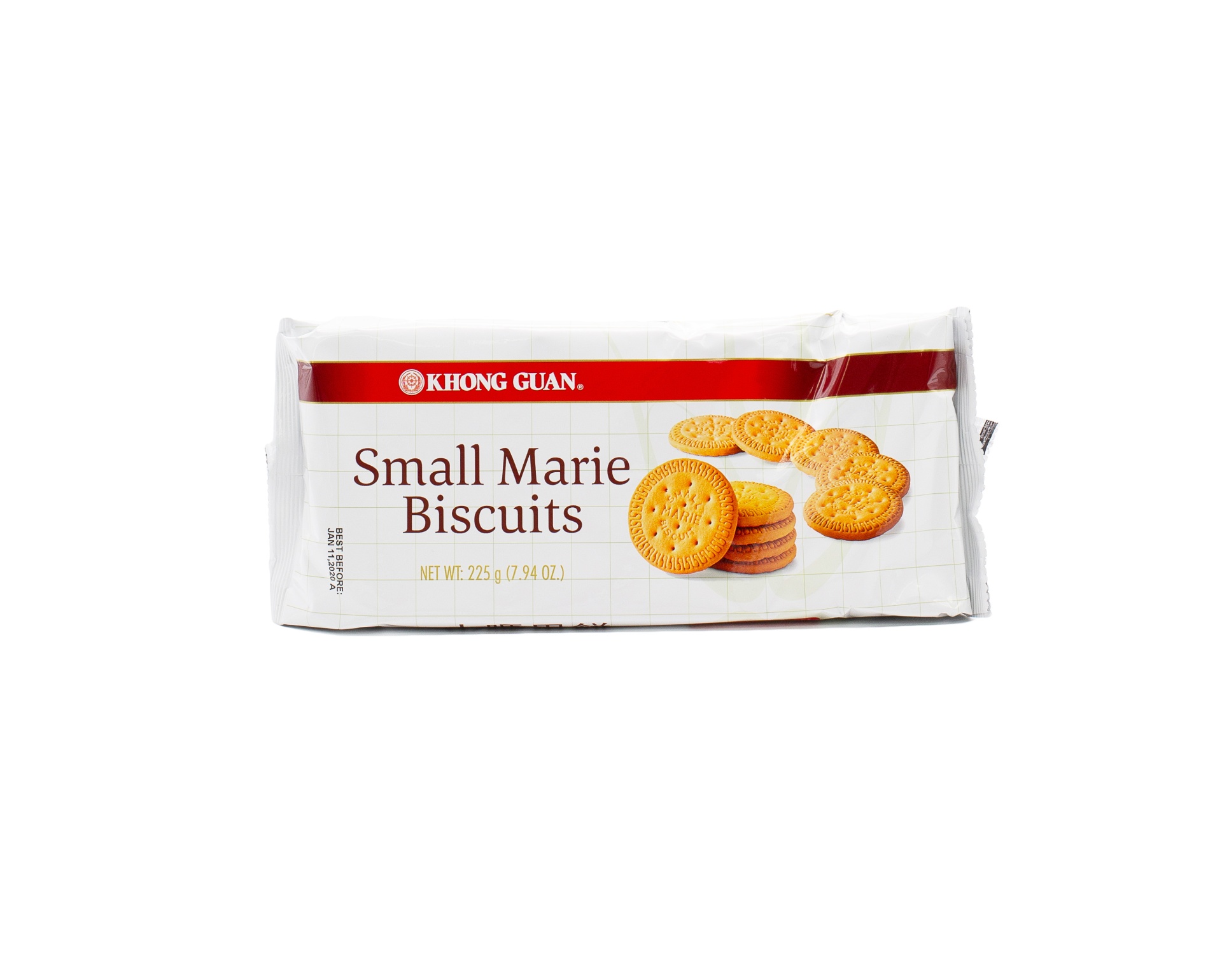 slide 1 of 1, Khong Guan Small Marie Biscuit, 225 gram