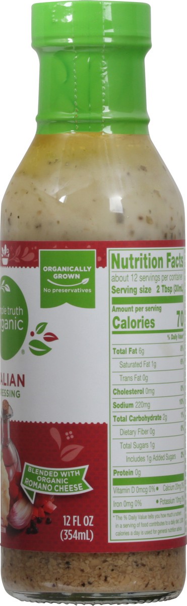 slide 5 of 14, Simple Truth Organic Italian Dressing 12 fl oz, 12 fl oz