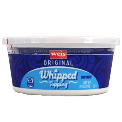 Weis Quality Sugar Free Whipped Topping